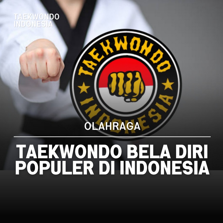 Taekwondo bela diri populer di Indonesia Taekwondo Indonesia Dojang expert